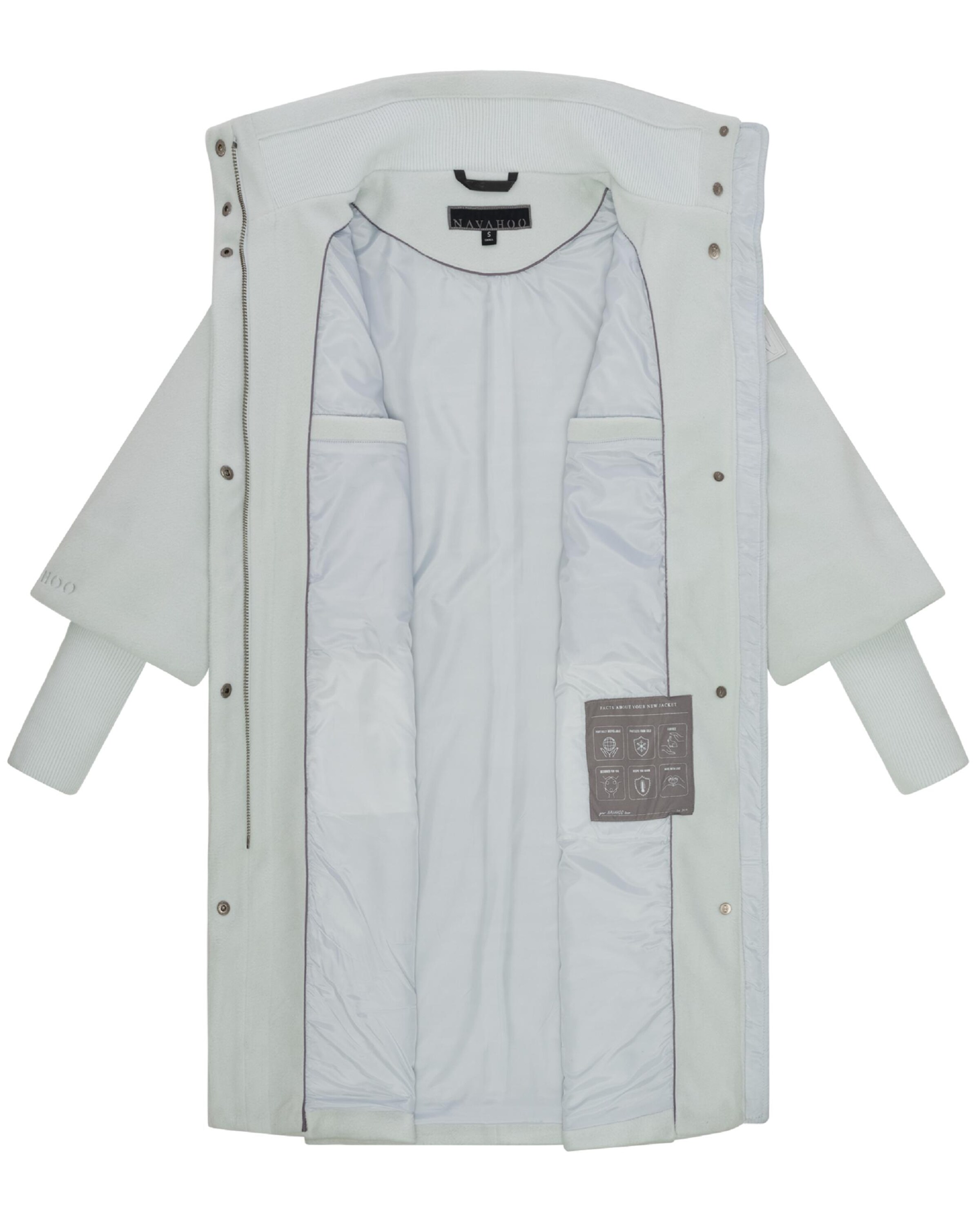 Manteau mi-saison 'Polarblüte 14' NAVAHOO en vert