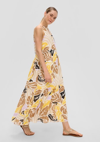 s.Oliver BLACK LABEL Dress in Beige