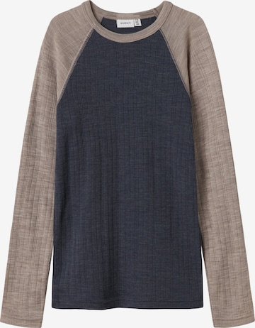 NAME IT - Camiseta en azul: frente