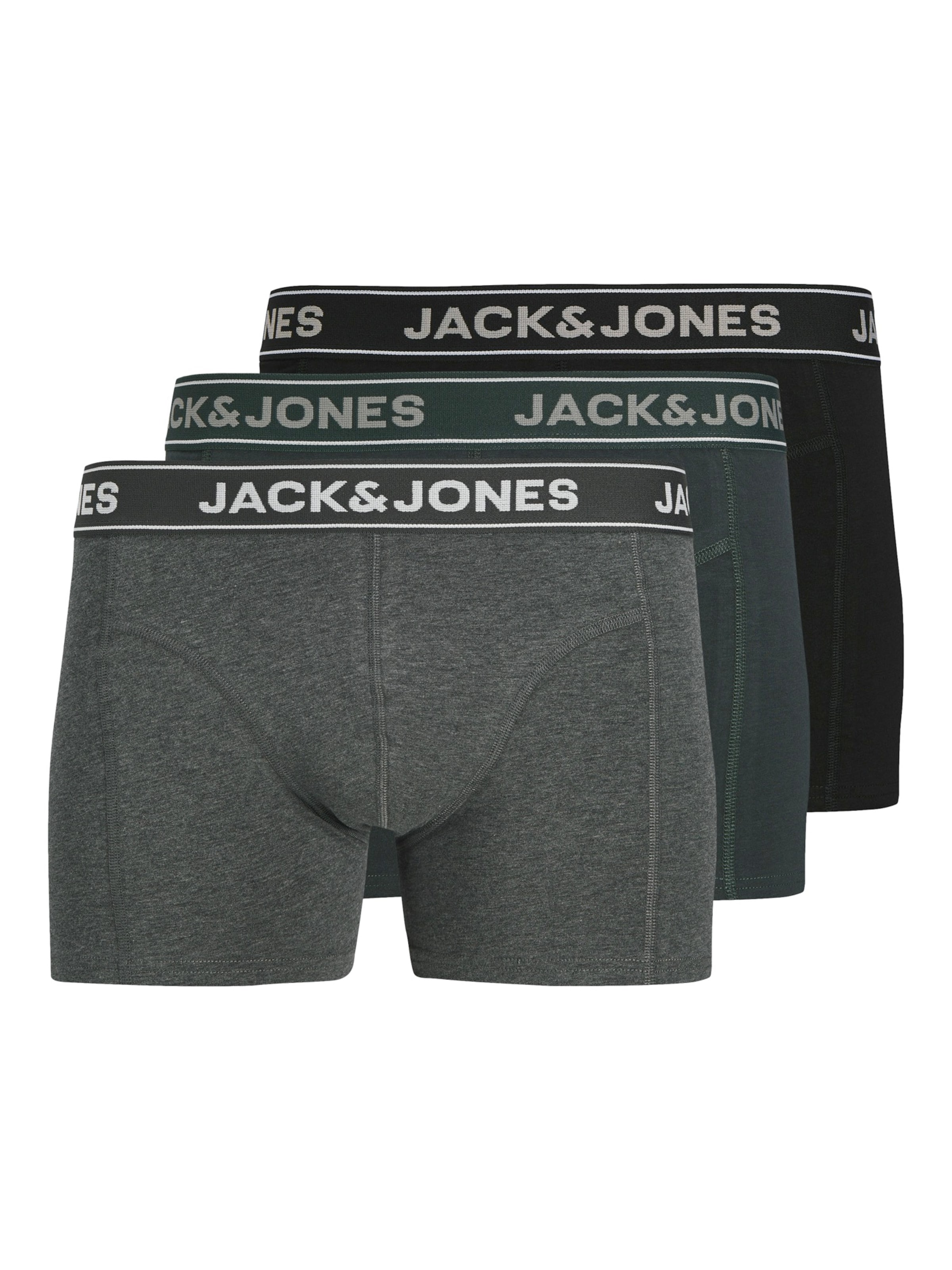 JACK & JONES Μποξεράκι 'JACBLACK FRIDAY' σε γκρι: μπροστά