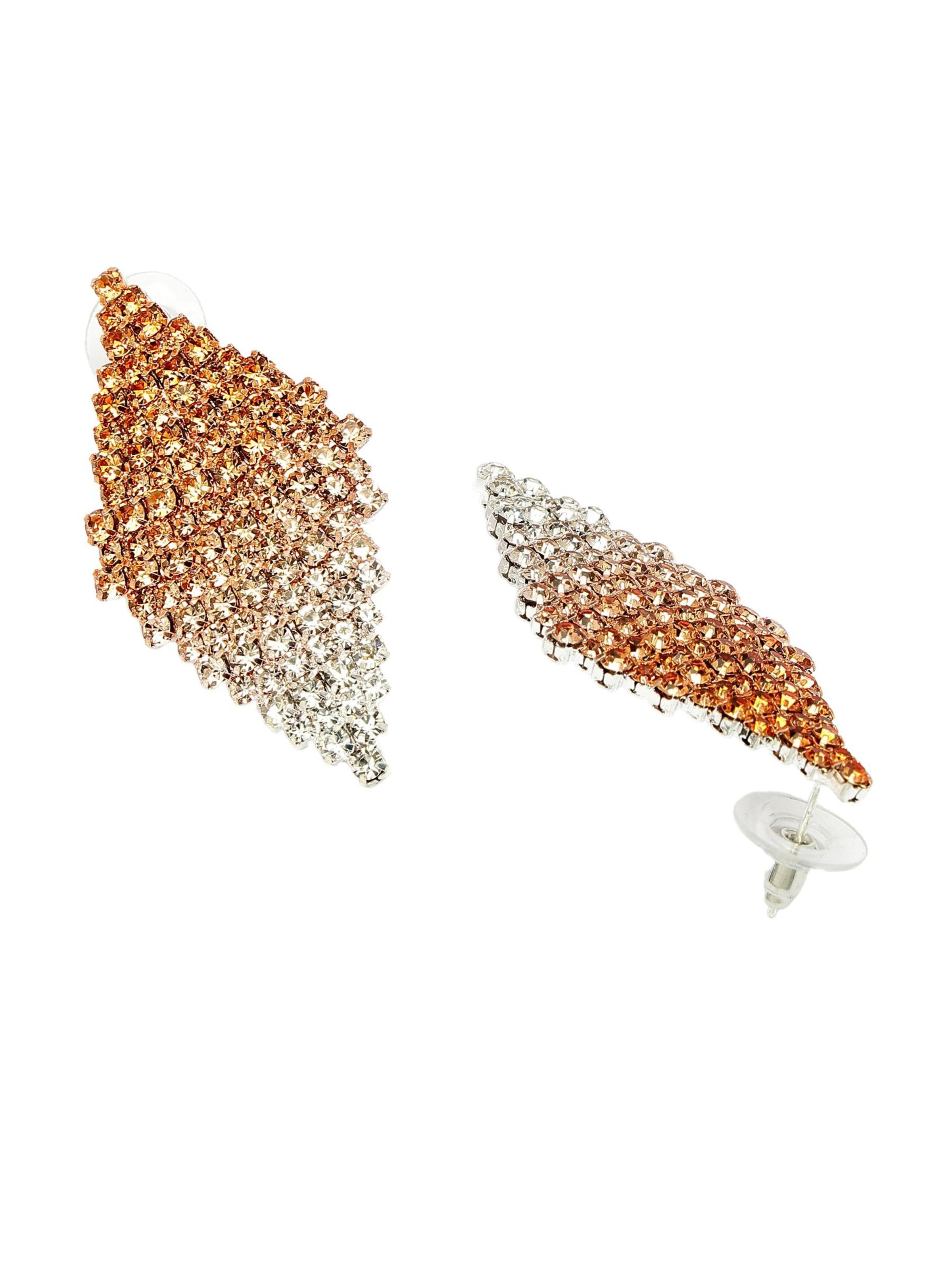 AVANT-GARDE PARIS - Pendientes 'Dagmar' en naranja