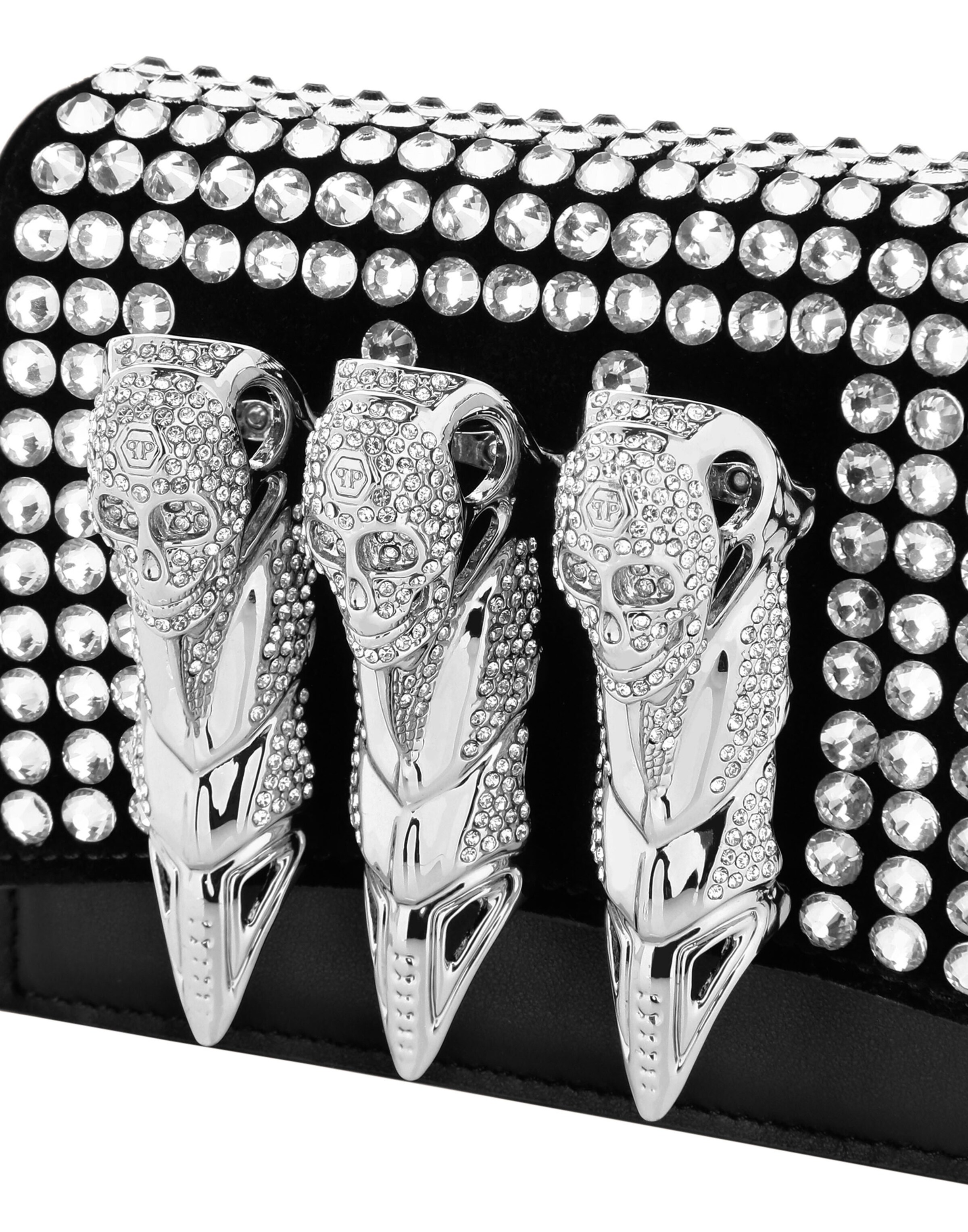 Philipp Plein - Clutches ' Skull ' em prata