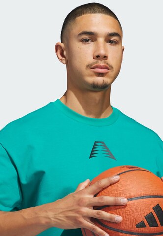 ADIDAS PERFORMANCE - Camiseta funcional 'Anthony Edwards Believe That' en verde