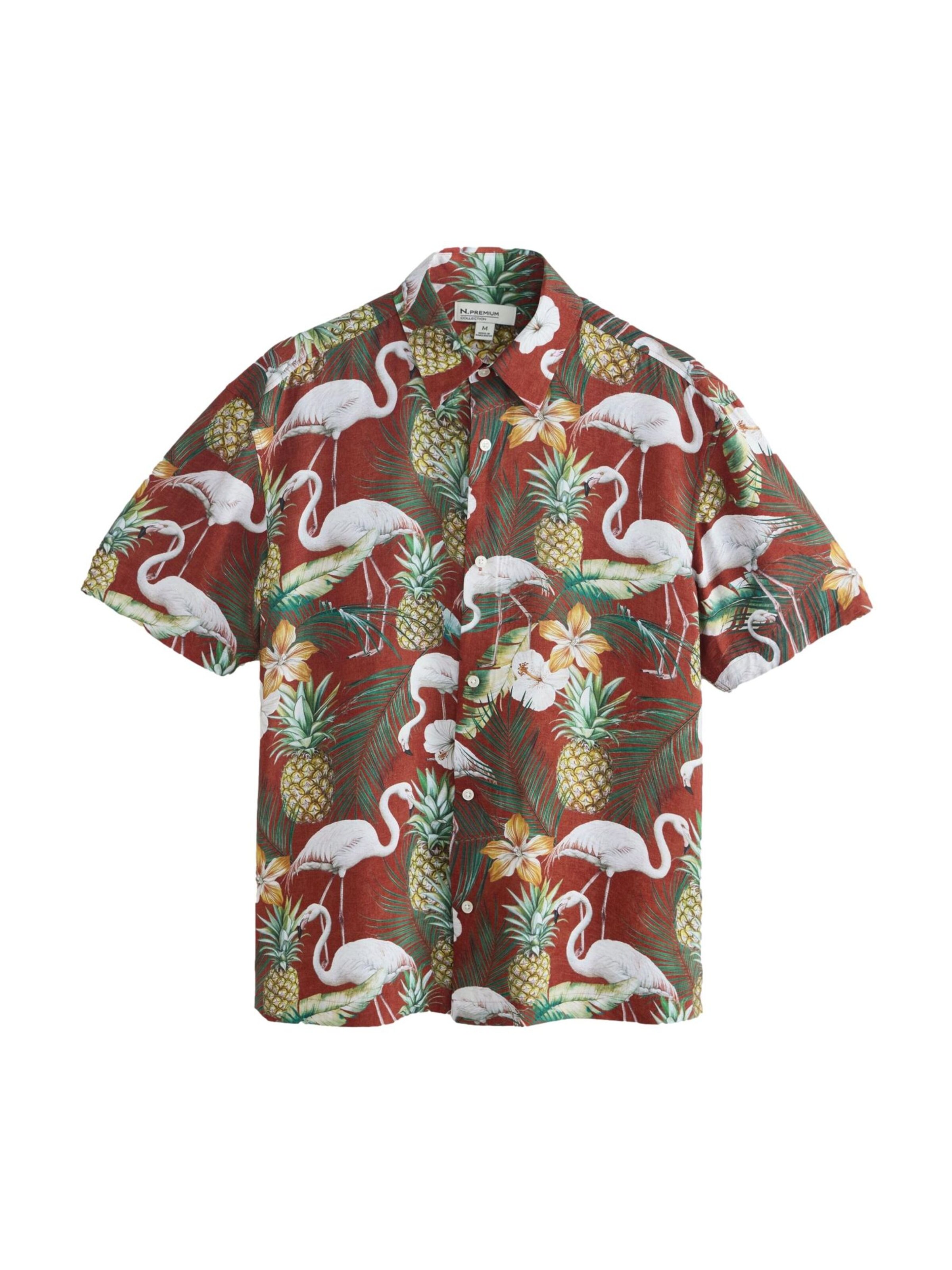 Next Hemd 'N. Premium' in Rot: Vorderseite