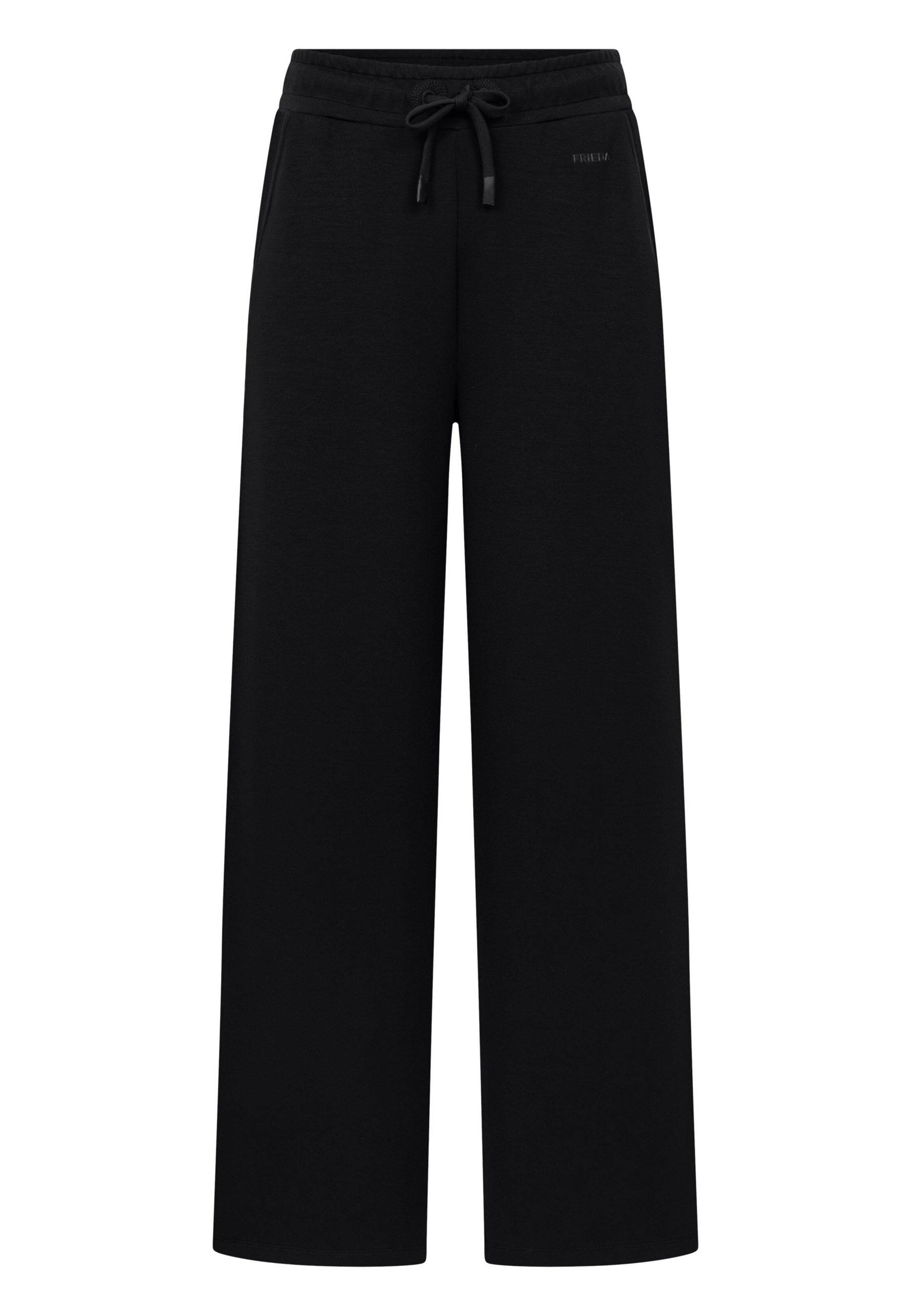 Frieda & Freddies Loose fit Pants in Black: front