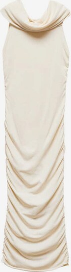 MANGO Večernja haljina 'Shirred' u ecru/prljavo bijela, Pregled proizvoda