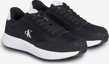 Calvin Klein Jeans Platform trainers 'ATHLEISURE' in Black: front