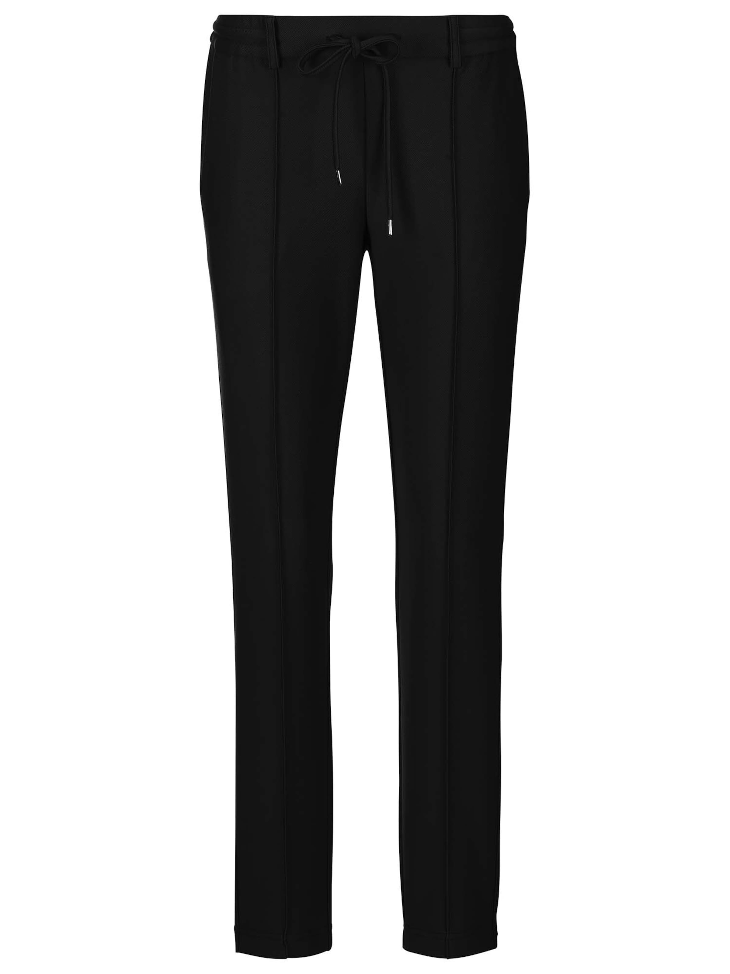 Pantalon MADELEINE en noir : devant