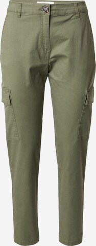 JDY Regular Cargo Pants 'CHICAGO' in Green: front