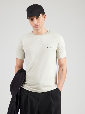BOSS Funkční tričko – béžová: přední strana