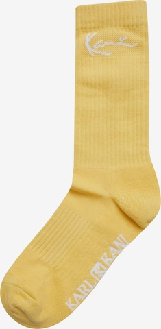 Chaussettes Karl Kani en jaune