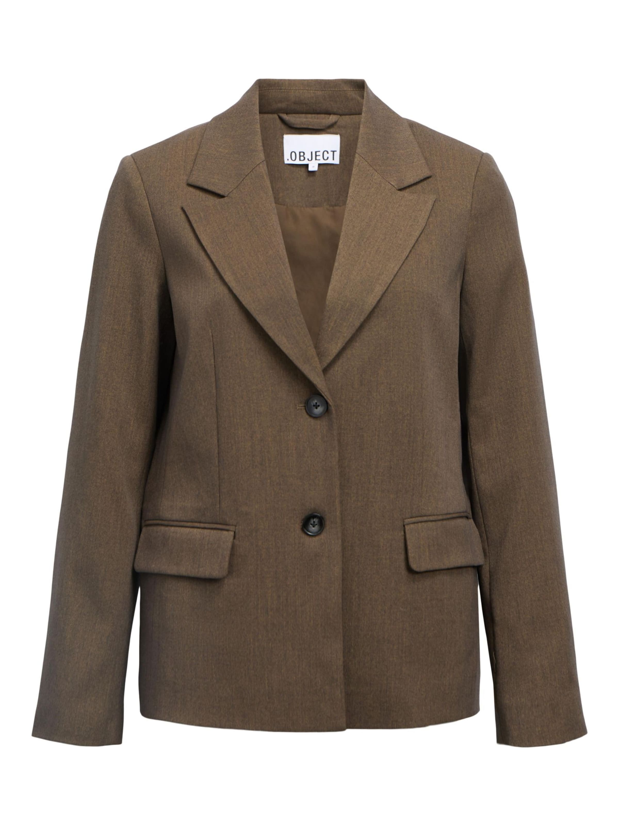 OBJECT Blazer i brun: forside