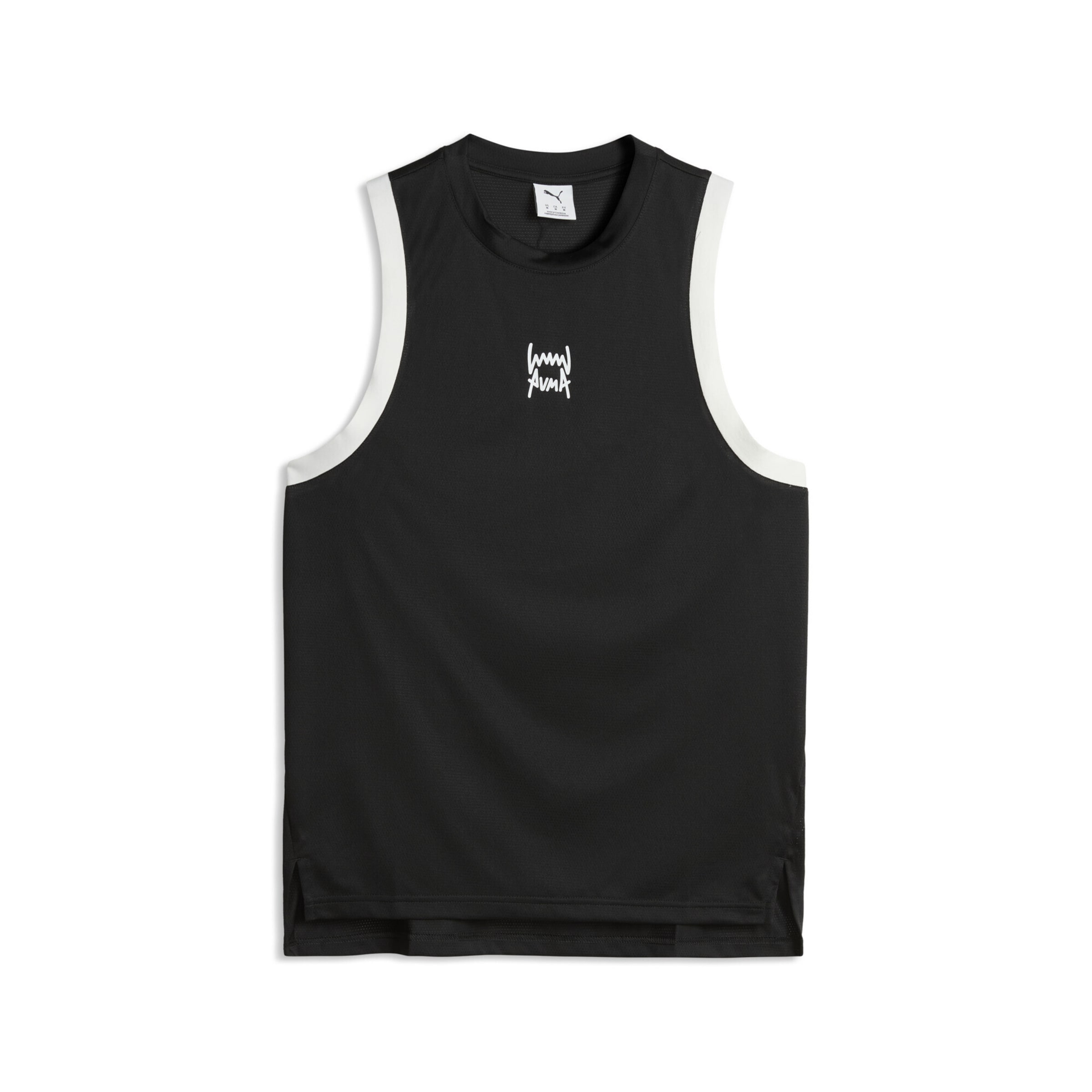 PUMA Shirt in Zwart: voorkant