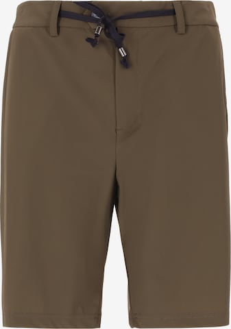 Pantalon chino Distretto12 en vert : devant