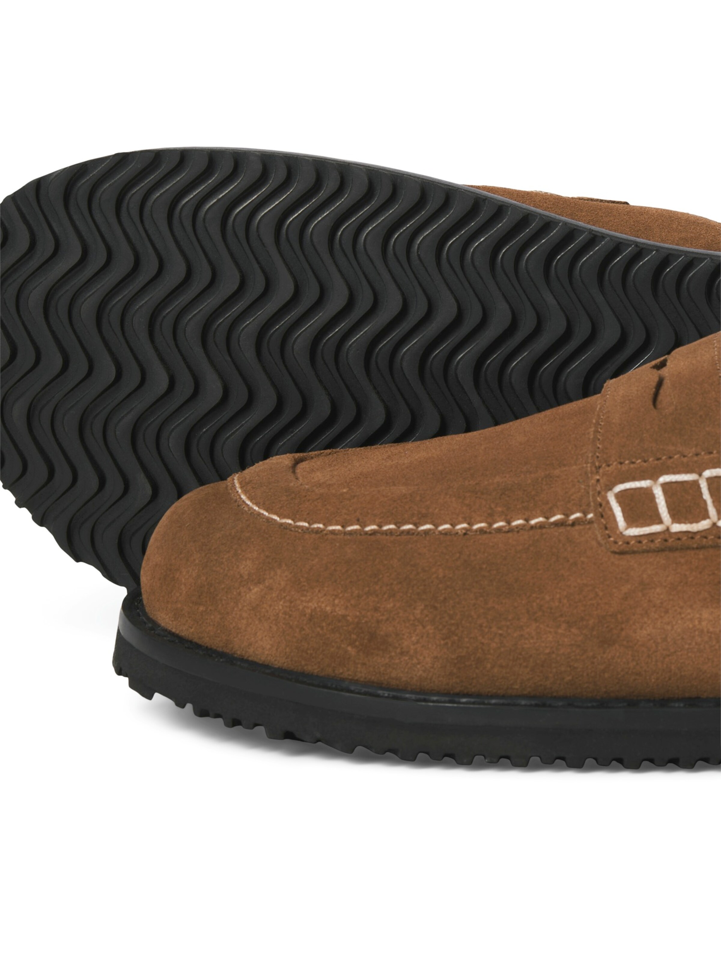 JACK & JONES - Sapato aberto 'JFWTAMWORTH' em castanho