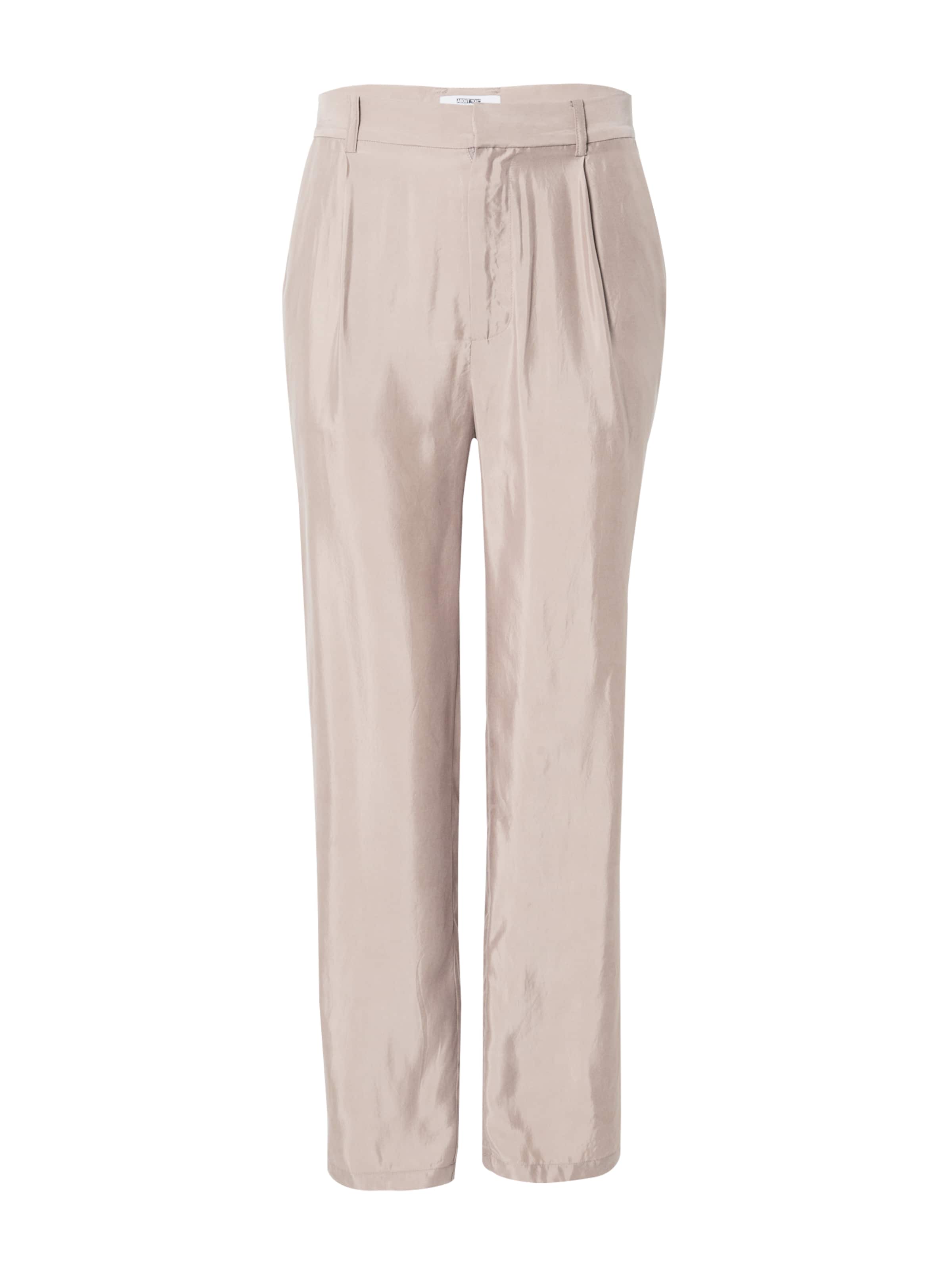 TRAPP Широка кройка Панталон с набор 'Ron' в кафяво: отпред