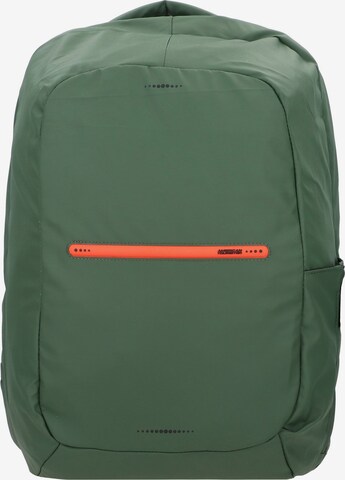 American Tourister Backpack 'Urban Groove' in Green: front