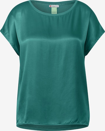 STREET ONE Shirt in Groen: voorkant