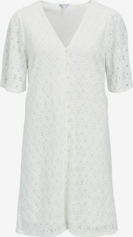 OBJECT - Vestido camisero 'OBJLaila' en blanco: frente