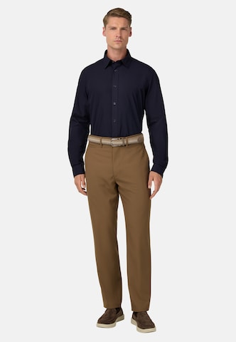 Boggi Milano Regular Fit Businesshemd in Blau