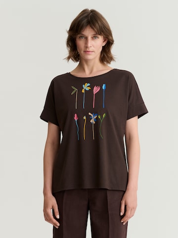 Tricou 'Monki' de la TATUUM pe maro: față