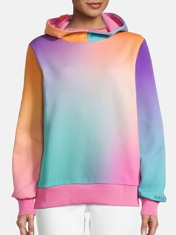 salzhaut Sweatshirt 'SCHALLN' in Gemengde kleuren