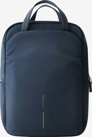 XD Design Backpack 'Soft Daypack' in Blue: front