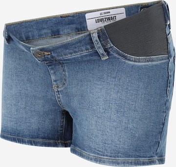 LOVE2WAIT Regular Jeans in Blauw: voorkant