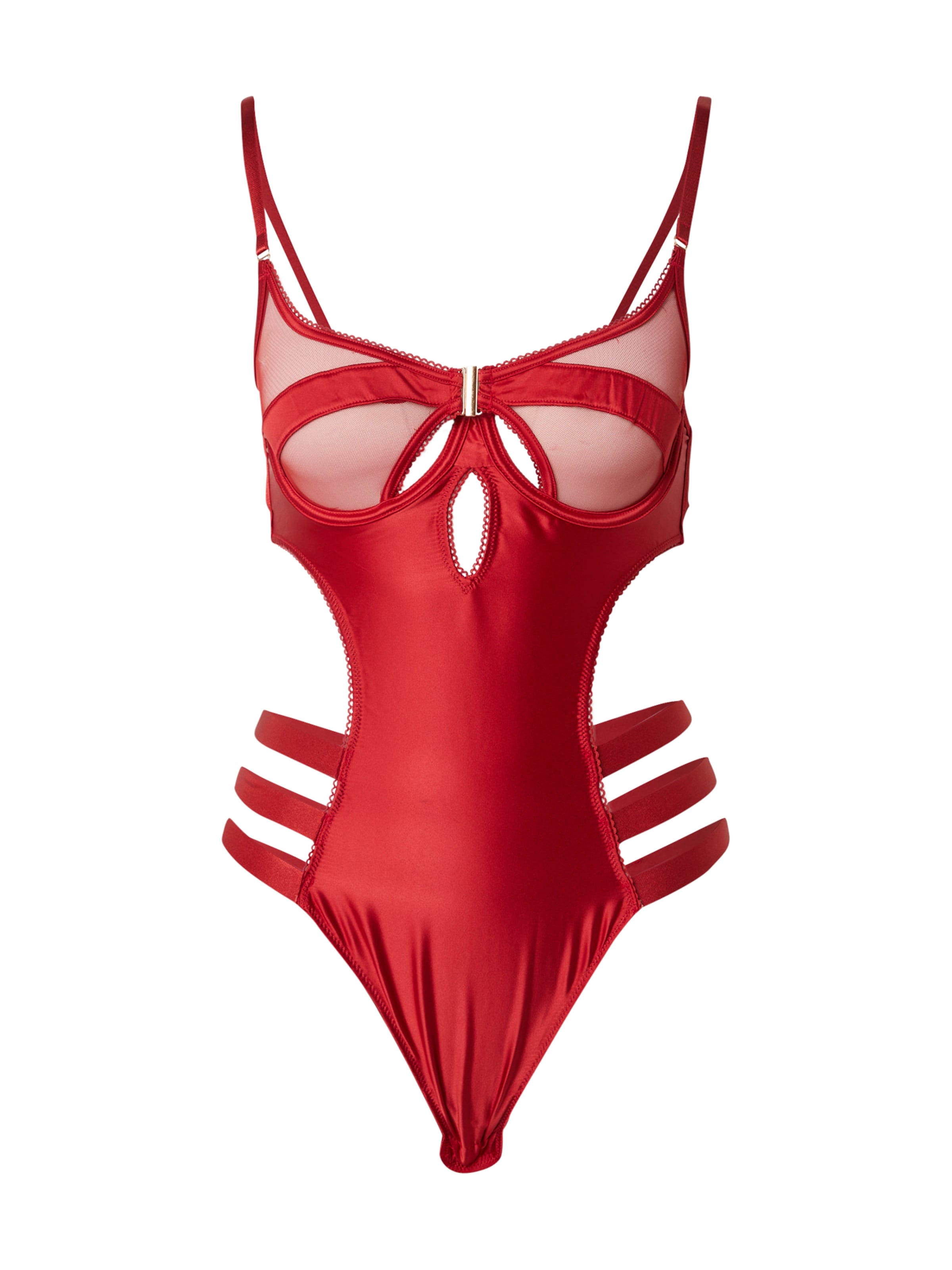 Hunkemöller Bodi 'VIENNA', värv punane: eest vaates