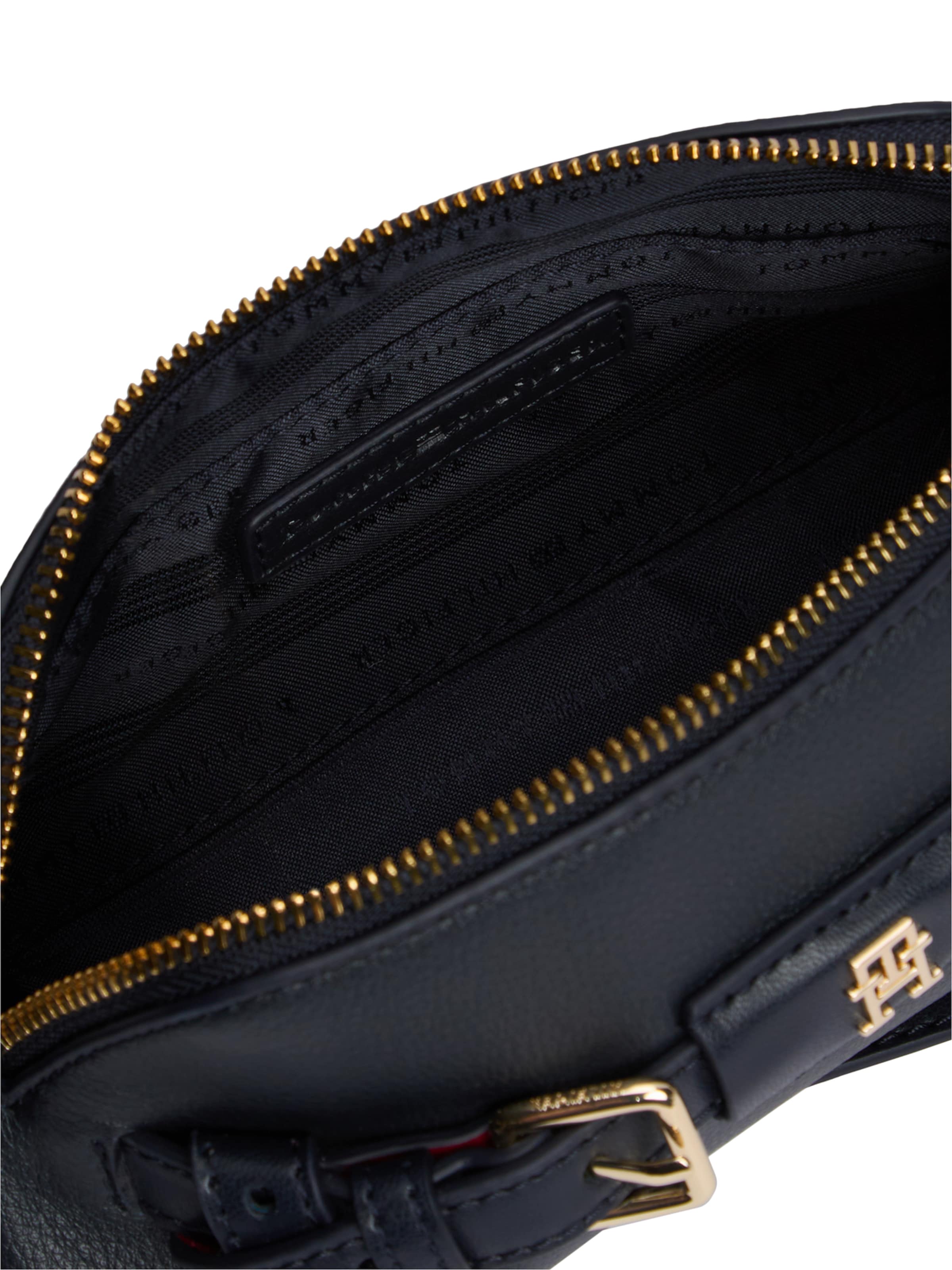 TOMMY HILFIGER Torba za čez ramo | modra barva
