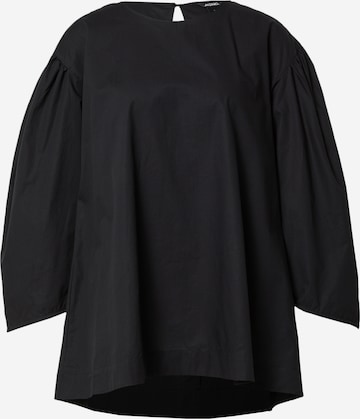 Monki Bluzka w kolorze czarny: przód