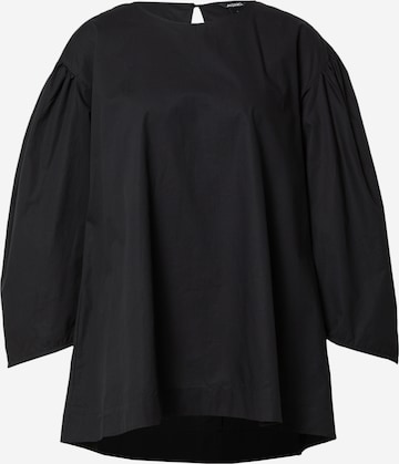 Monki Blouse in Zwart: voorkant