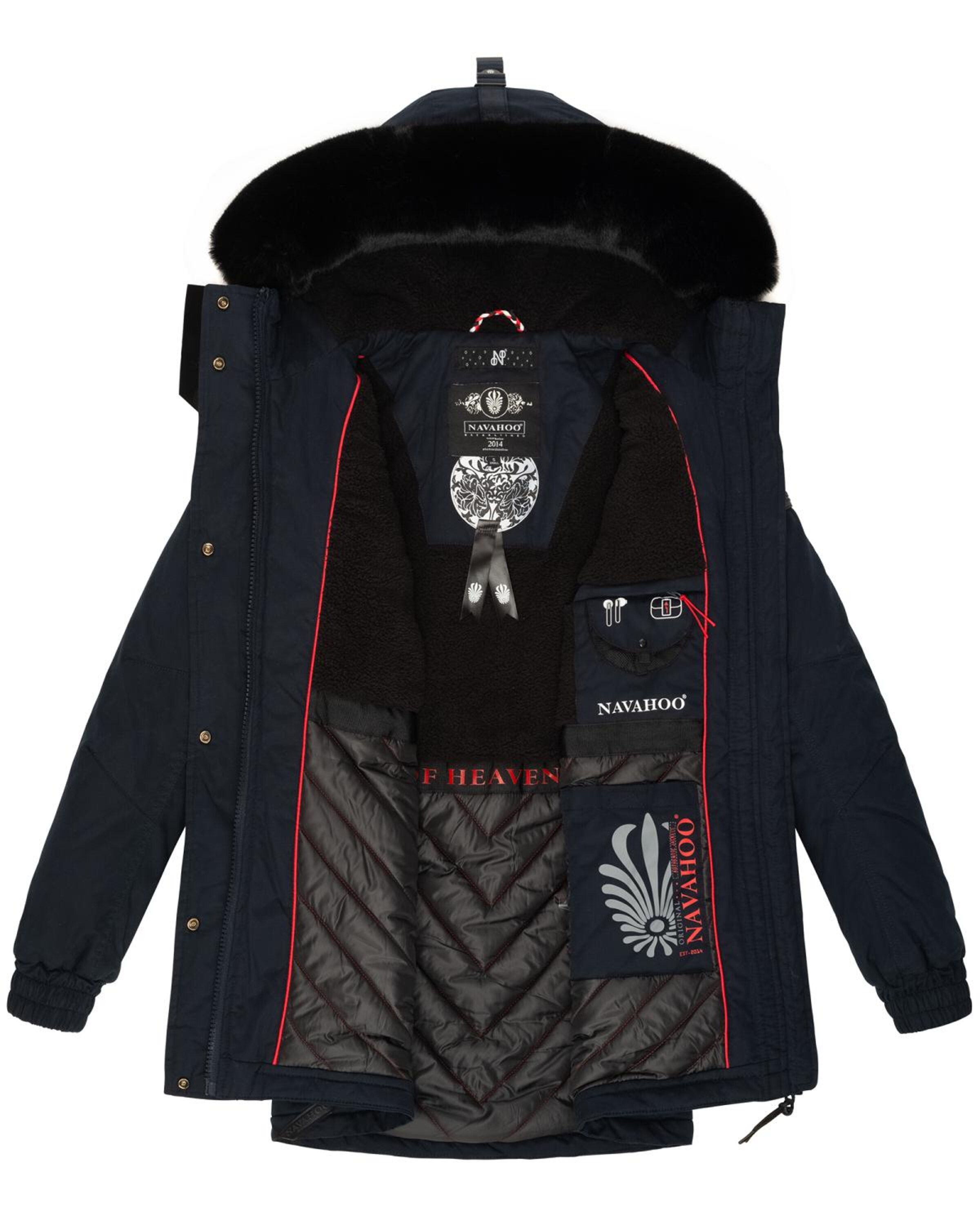Parka d’hiver NAVAHOO en bleu