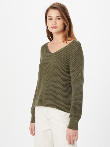 Pull-over 'Liliana' ABOUT YOU en vert : devant