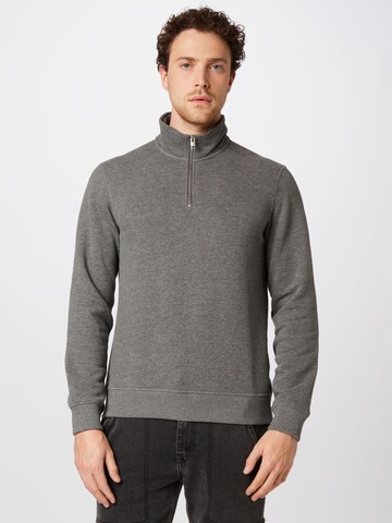 Sweat-shirt s.Oliver en gris : devant