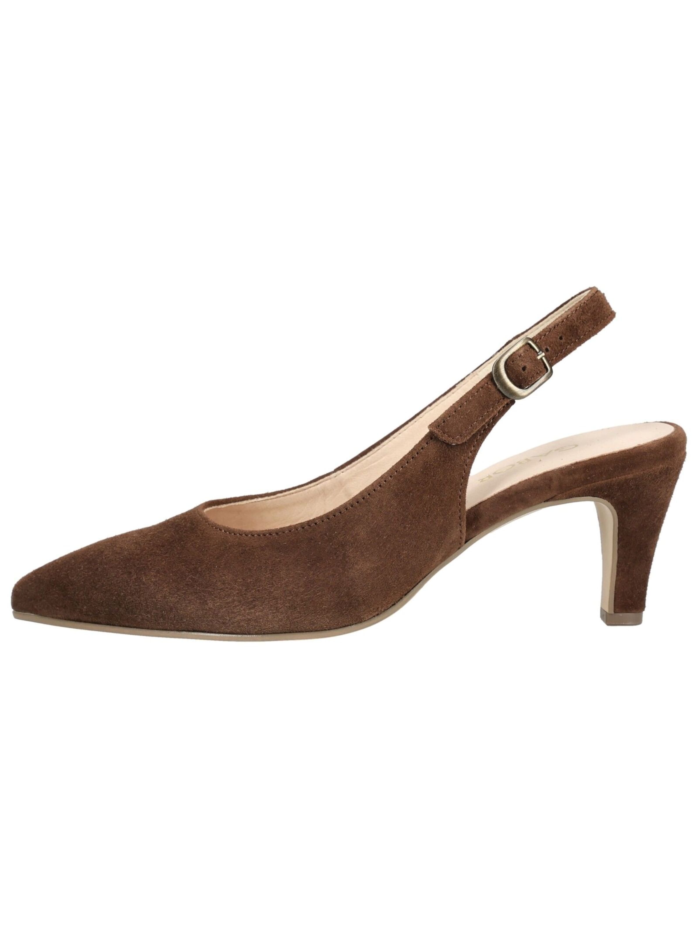 GABOR Slingpumps in Bruin