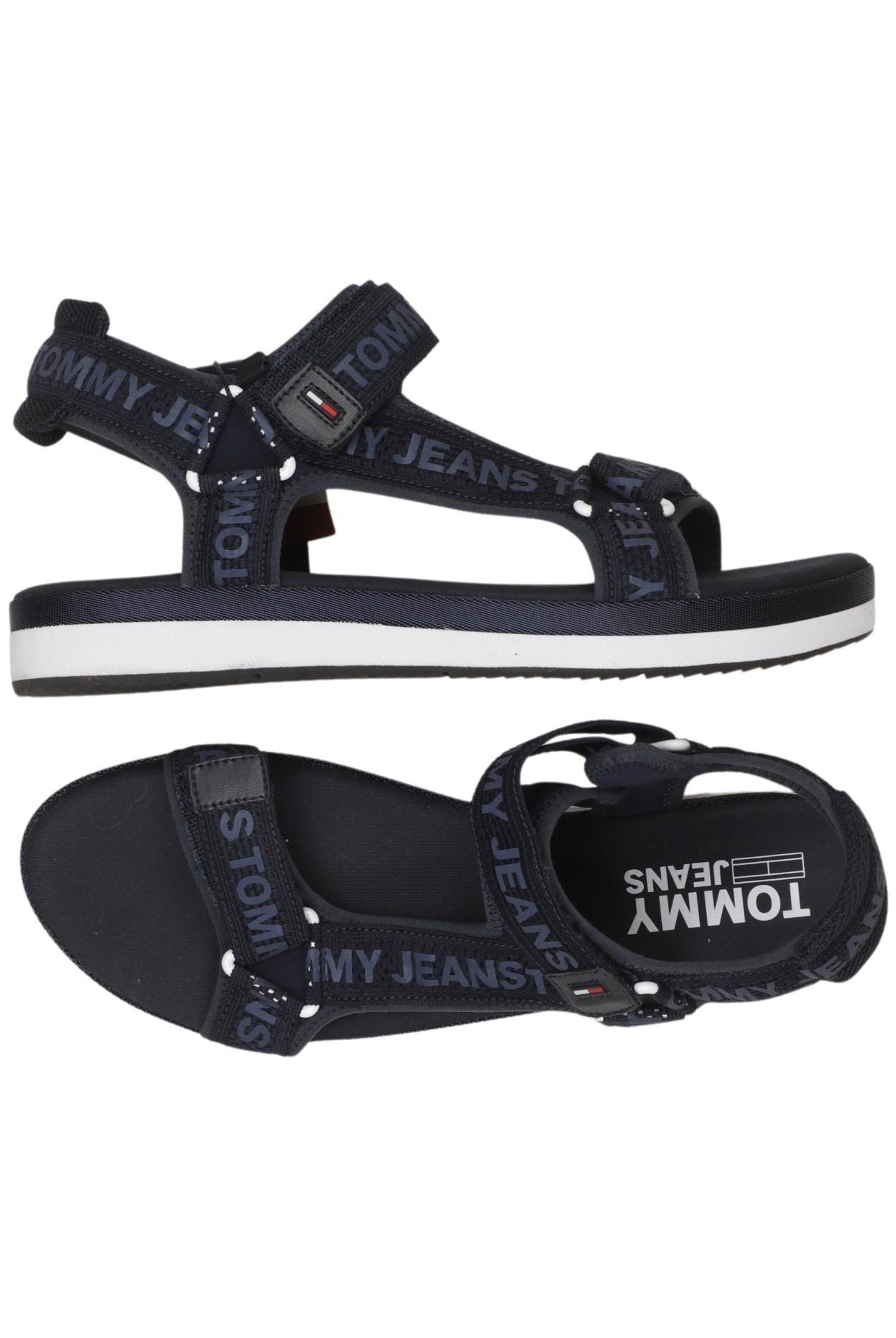 Tommy Jeans Sandals & High-Heeled Sandals in 42 in Blue: front