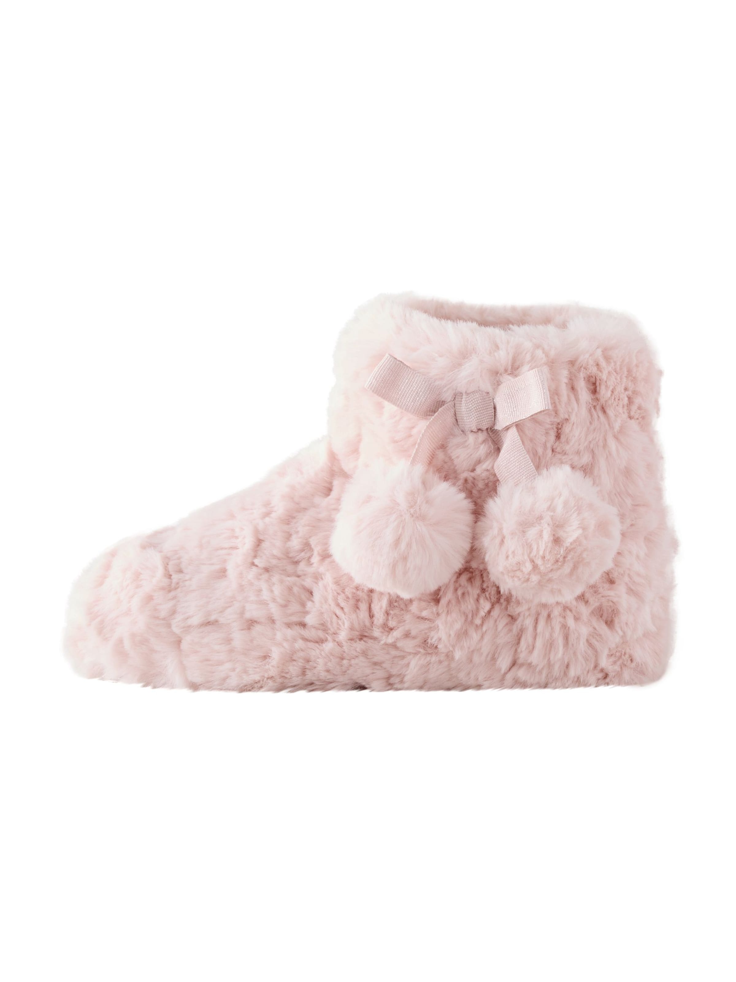 Next - Zapatillas de casa en rosa: frente