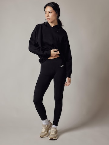 Coupe slim Leggings 'Leggings' OWN Off With Nature en noir : devant