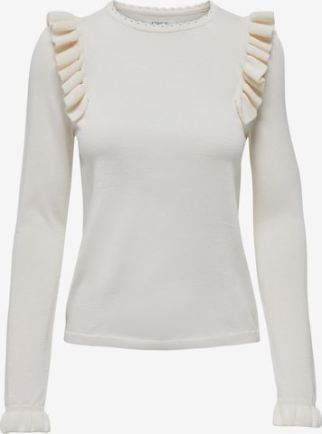 Pull-over 'LEONORA' ONLY en beige : devant