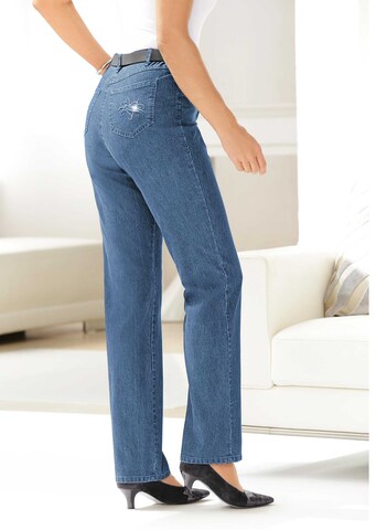 Goldner Slimfit Jeans 'Anna' in Blauw