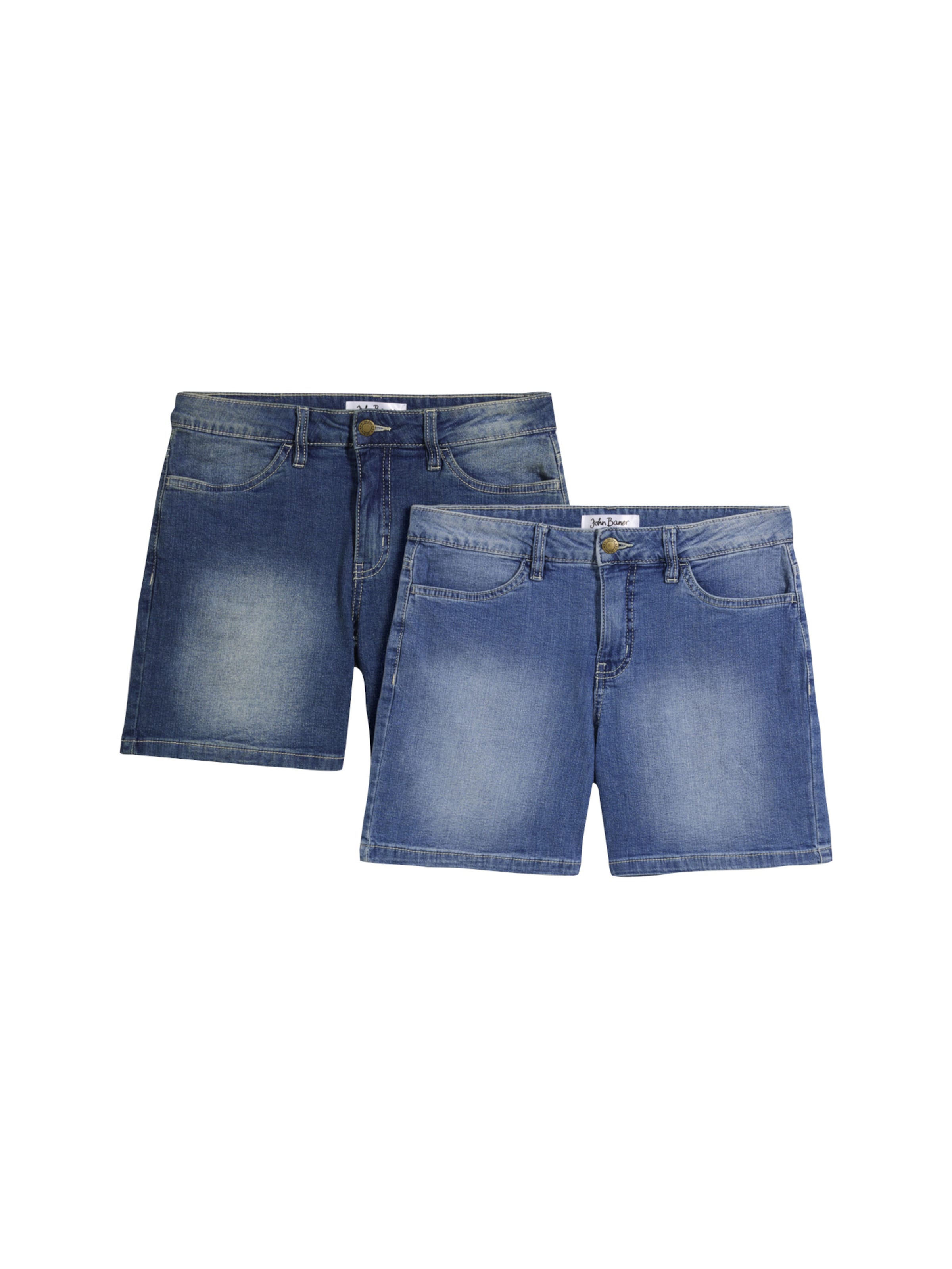 bonprix Slimfit Jeans in Blau: Vorderseite