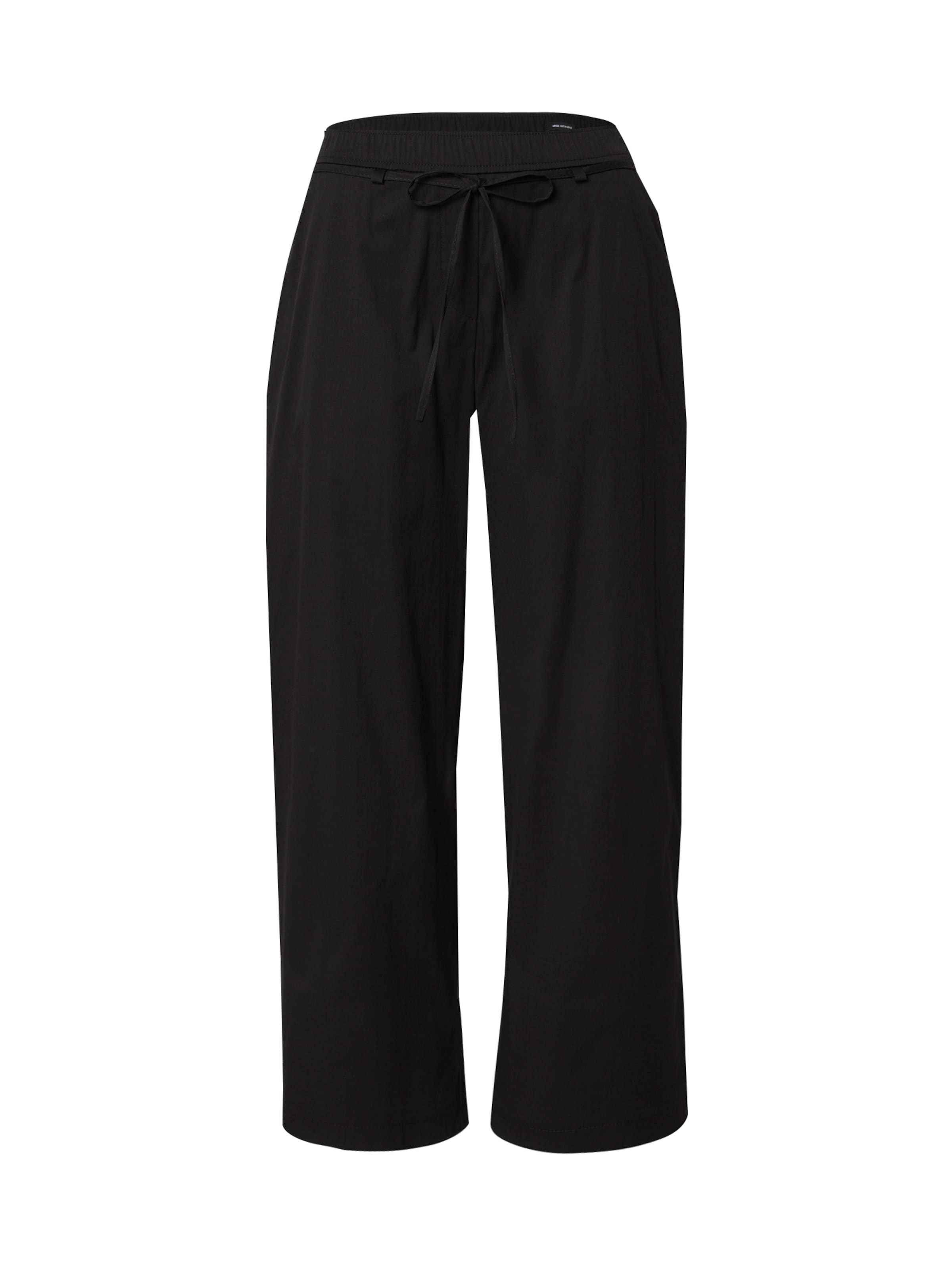 MAC Wide leg Trousers 'Chiara' in Black: front
