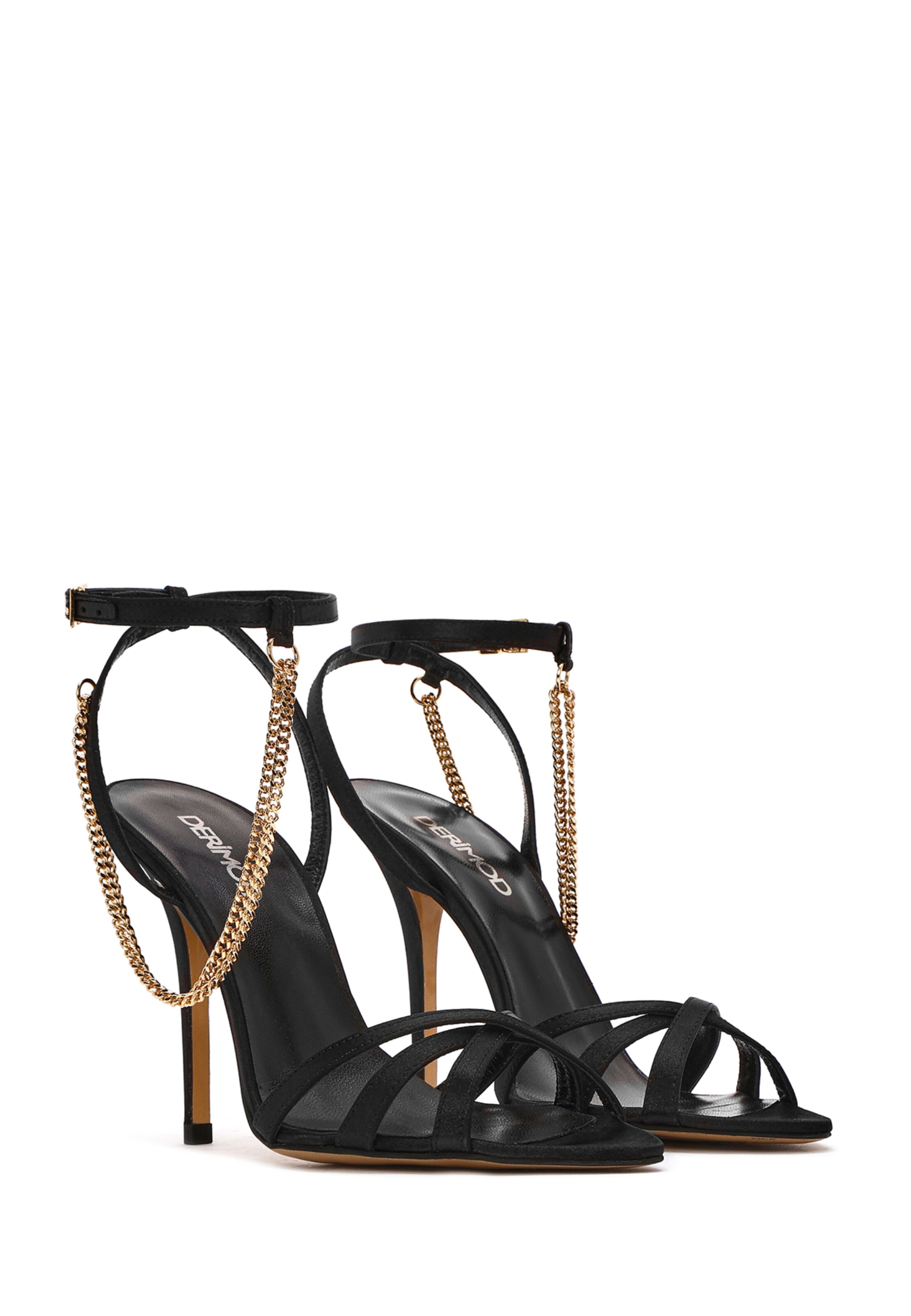 Derimod Strap sandal in Black