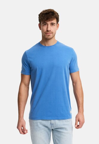 INDICODE JEANS Shirt ' INHerbst ' in Blauw: voorkant