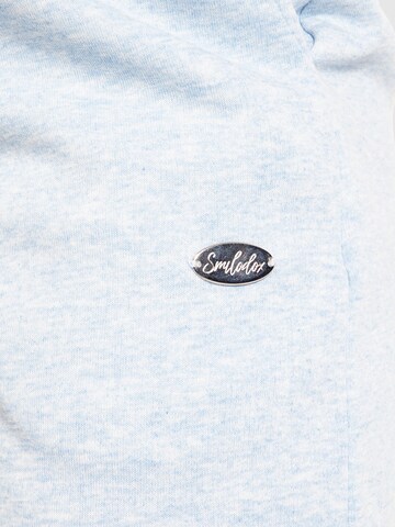 Smilodox Tapered Sportbroek 'Amelia' in Blauw