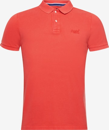 T-Shirt Superdry en rouge : devant