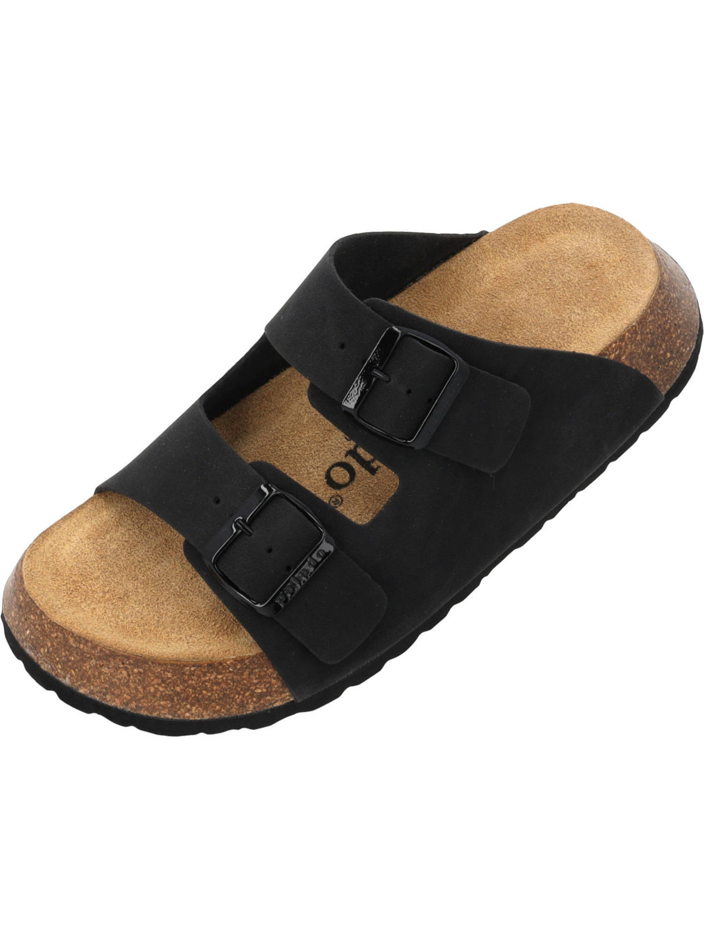 Mule 'Elaha Mega' Palado en noir : devant