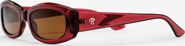 CHPO - Óculos de sol 'Michelle' em vermelho: frente