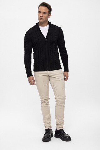 Felix Hardy Knit cardigan in Black